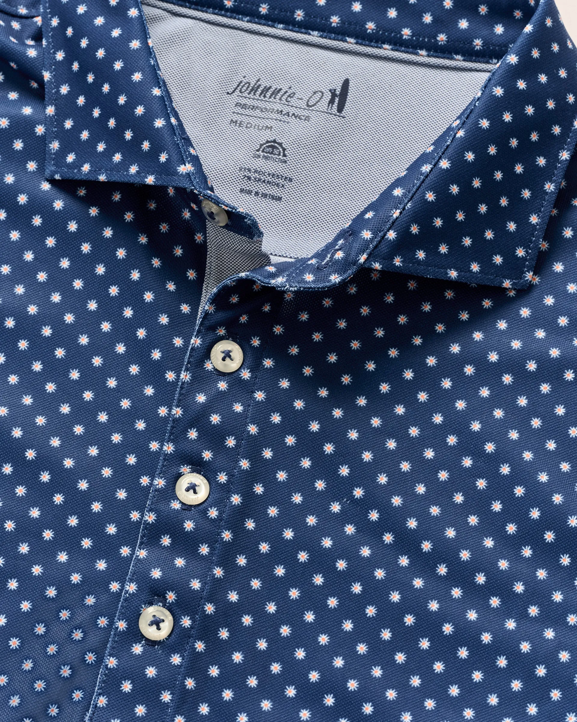 PerryGolf Performance Mesh Polo - Daisy sold by Johnnie-O product image thumbnail 2