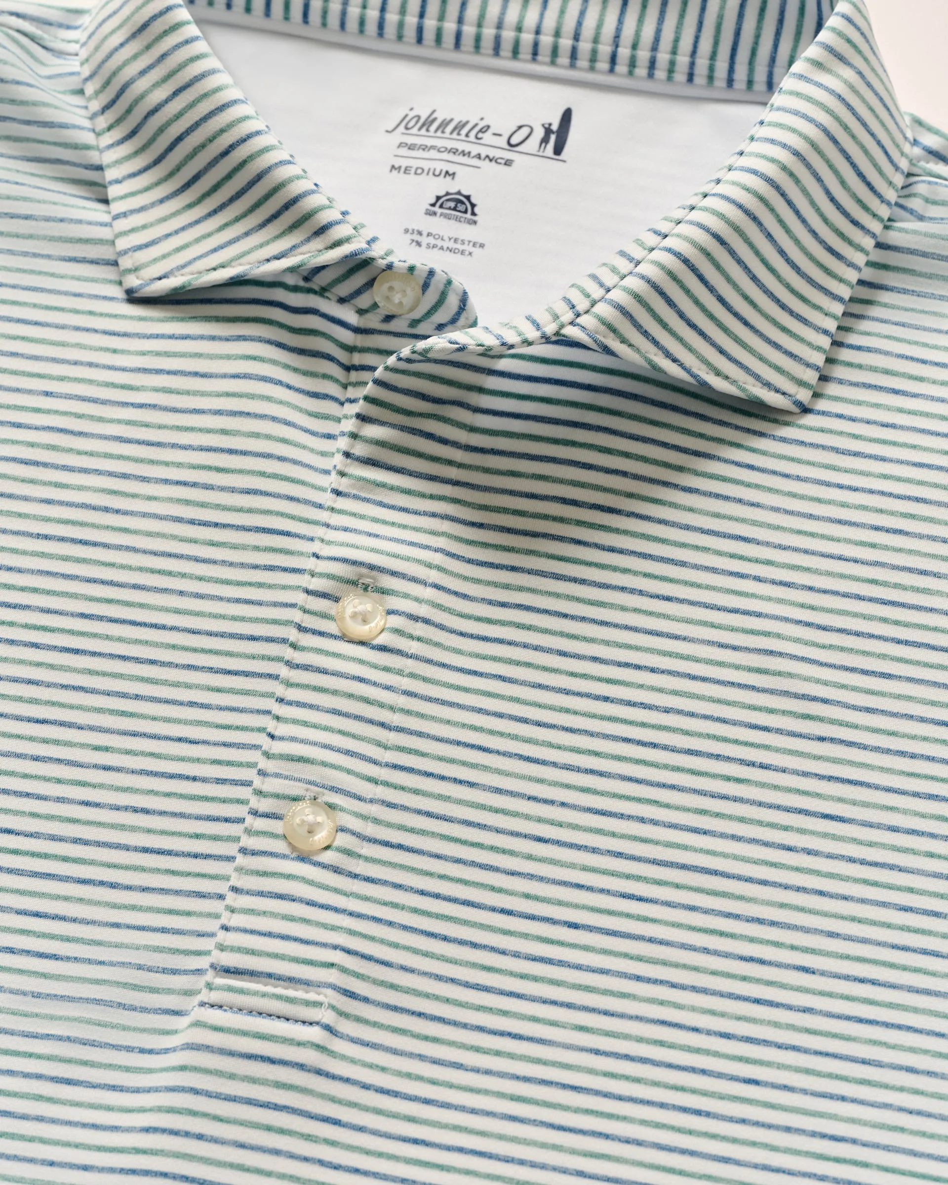 PerryGolf Performance Jersey Polo - Vik Stripe sold by Johnnie-O product image thumbnail 3