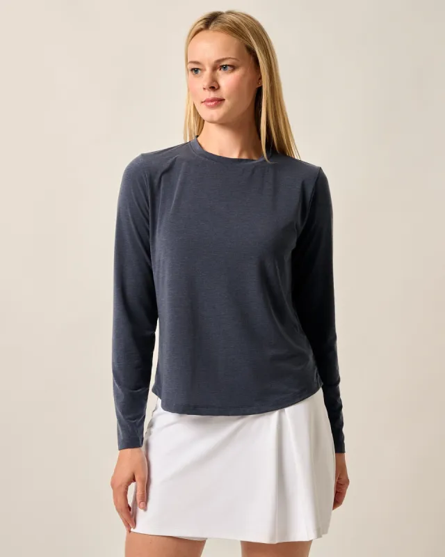 Course Performance Long Sleeve T-Shirt sold by Johnnie-O