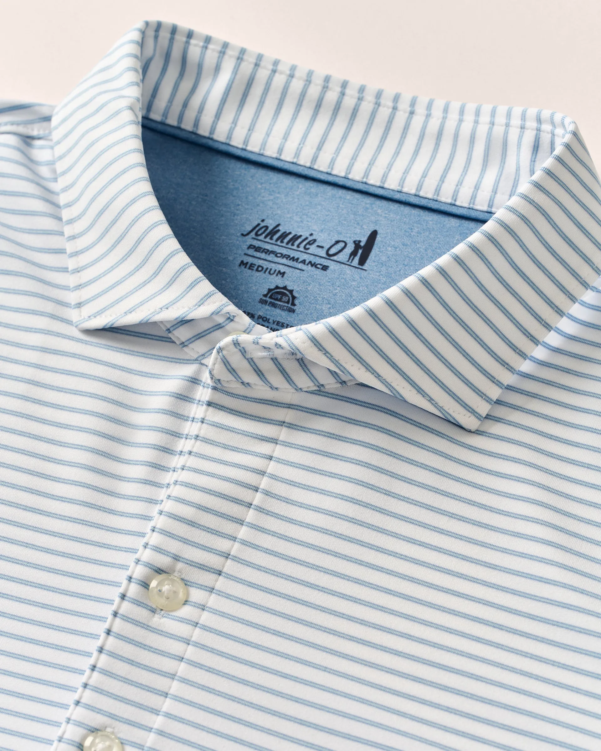 PerryGolf Performance Jersey Polo - Michael Stripe sold by Johnnie-O product image thumbnail 2