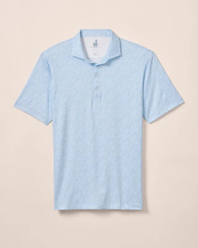 PerryGolf Featherweight Performance Polo - It's About Time sold by Johnnie-O