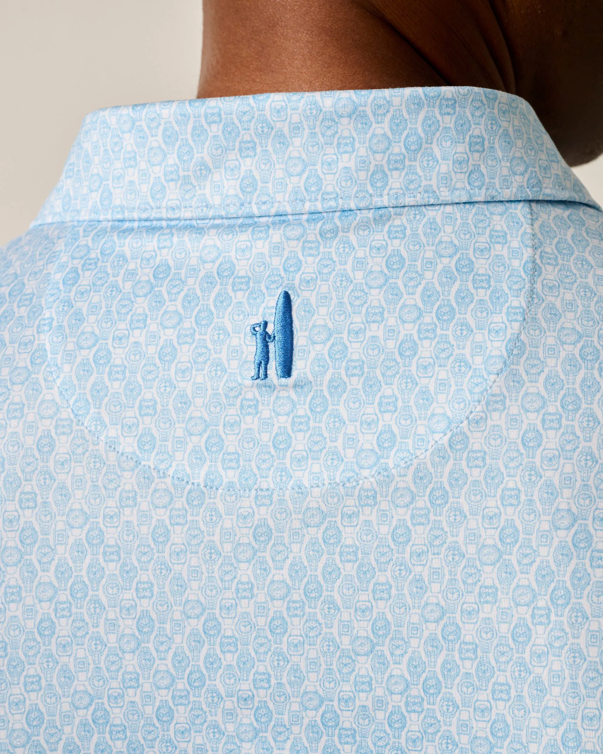 Featherweight Performance Polo - It's About Time sold by Johnnie-O product image thumbnail 3