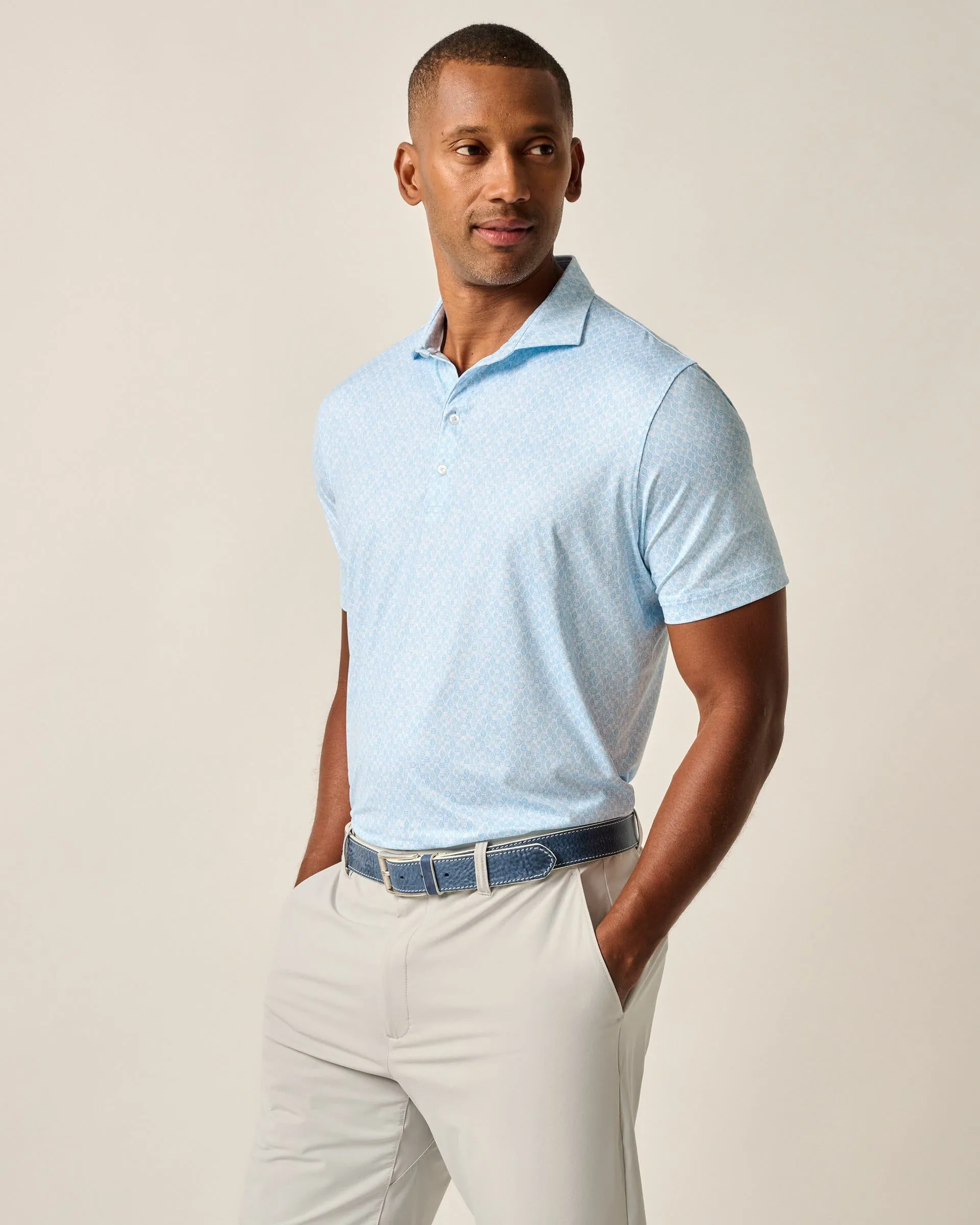 Featherweight Performance Polo - It's About Time sold by Johnnie-O product image thumbnail 4