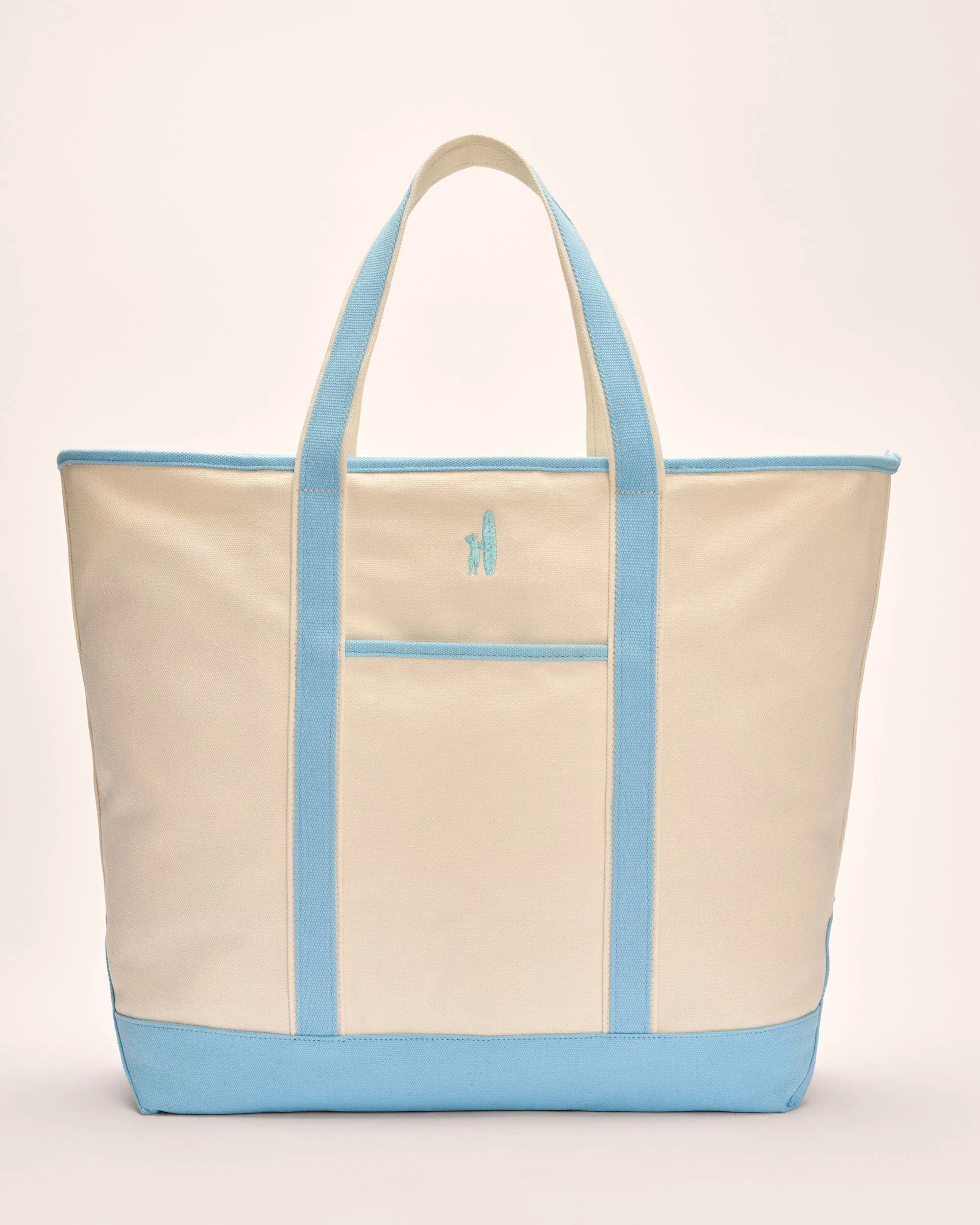 Color Block Canvas Tote Bag sold by Johnnie-O