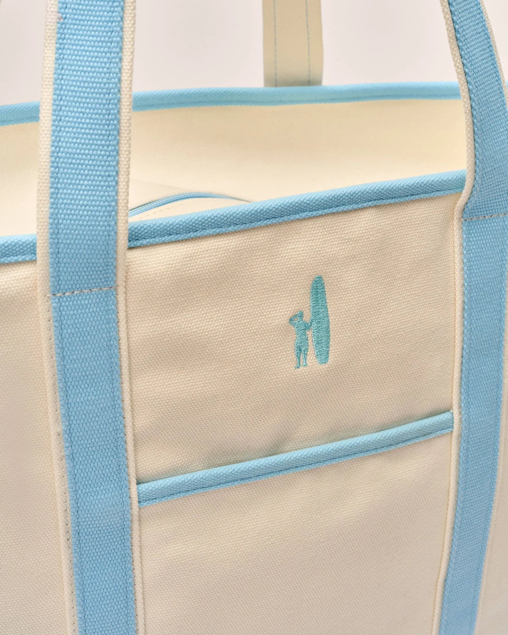 Color Block Canvas Tote Bag sold by Johnnie-O product image thumbnail 3