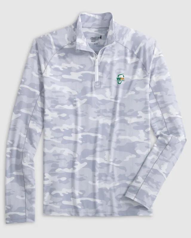 WM Phoenix Open Patton Performance Camo 1/4 Zip Pullover sold by Johnnie-O