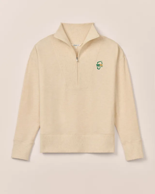 Women's WM Phoenix Open Taylor Drop Shoulder Cotton 1/4 Zip sold by Johnnie-O