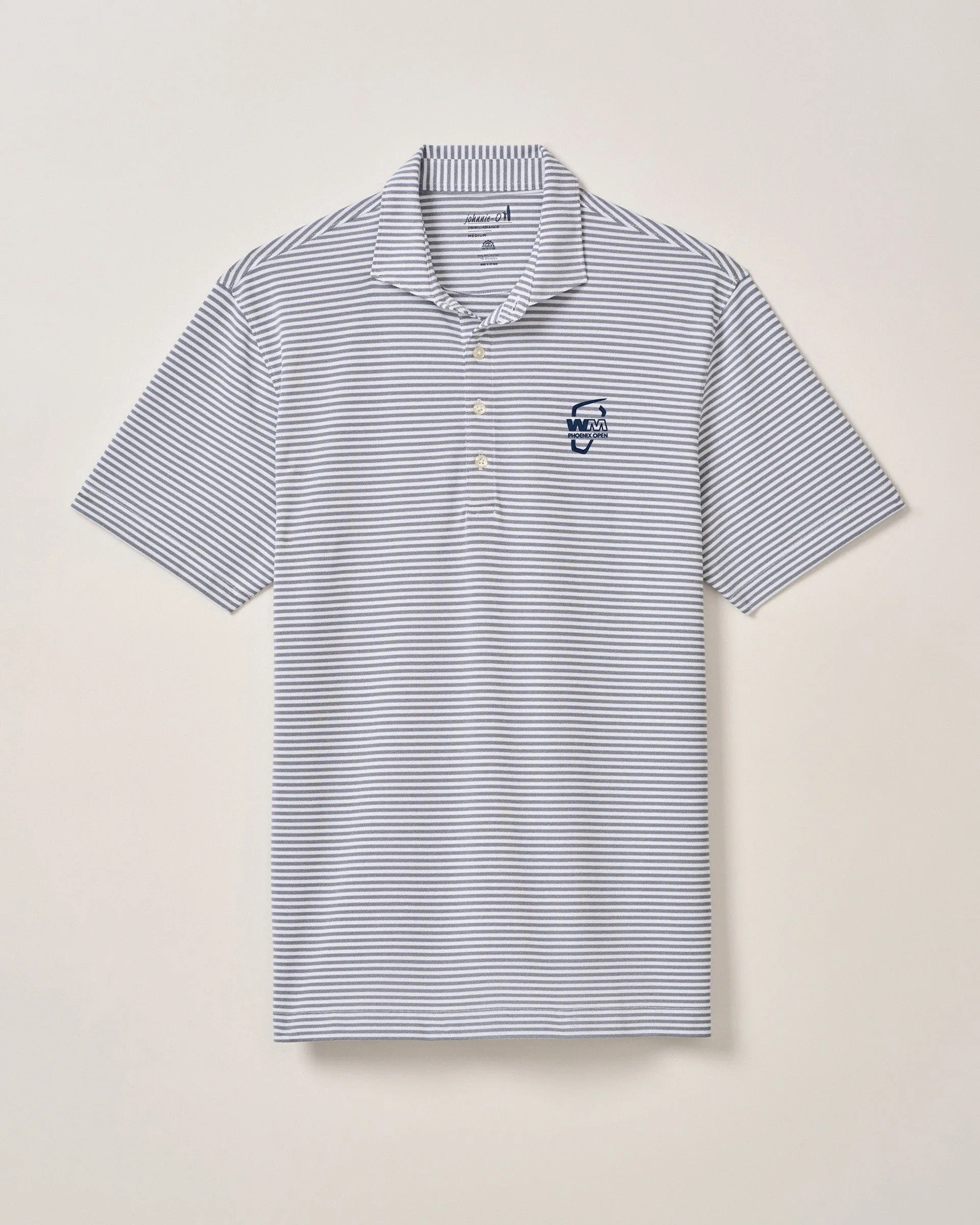 WM Phoenix Open Stetsons Mesh Performance Polo sold by Johnnie-O