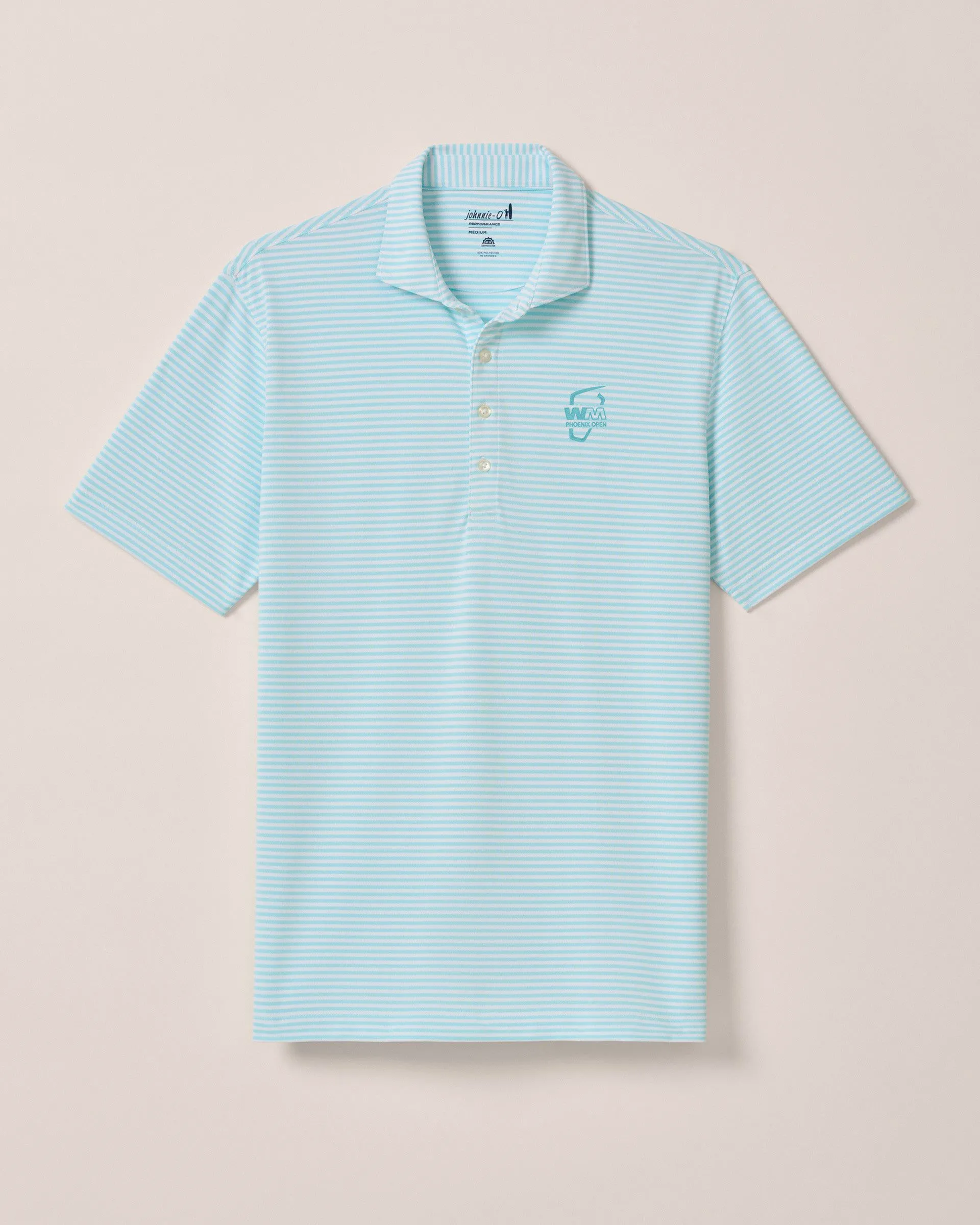 WM Phoenix Open Stetsons Mesh Performance Polo sold by Johnnie-O product image thumbnail 2