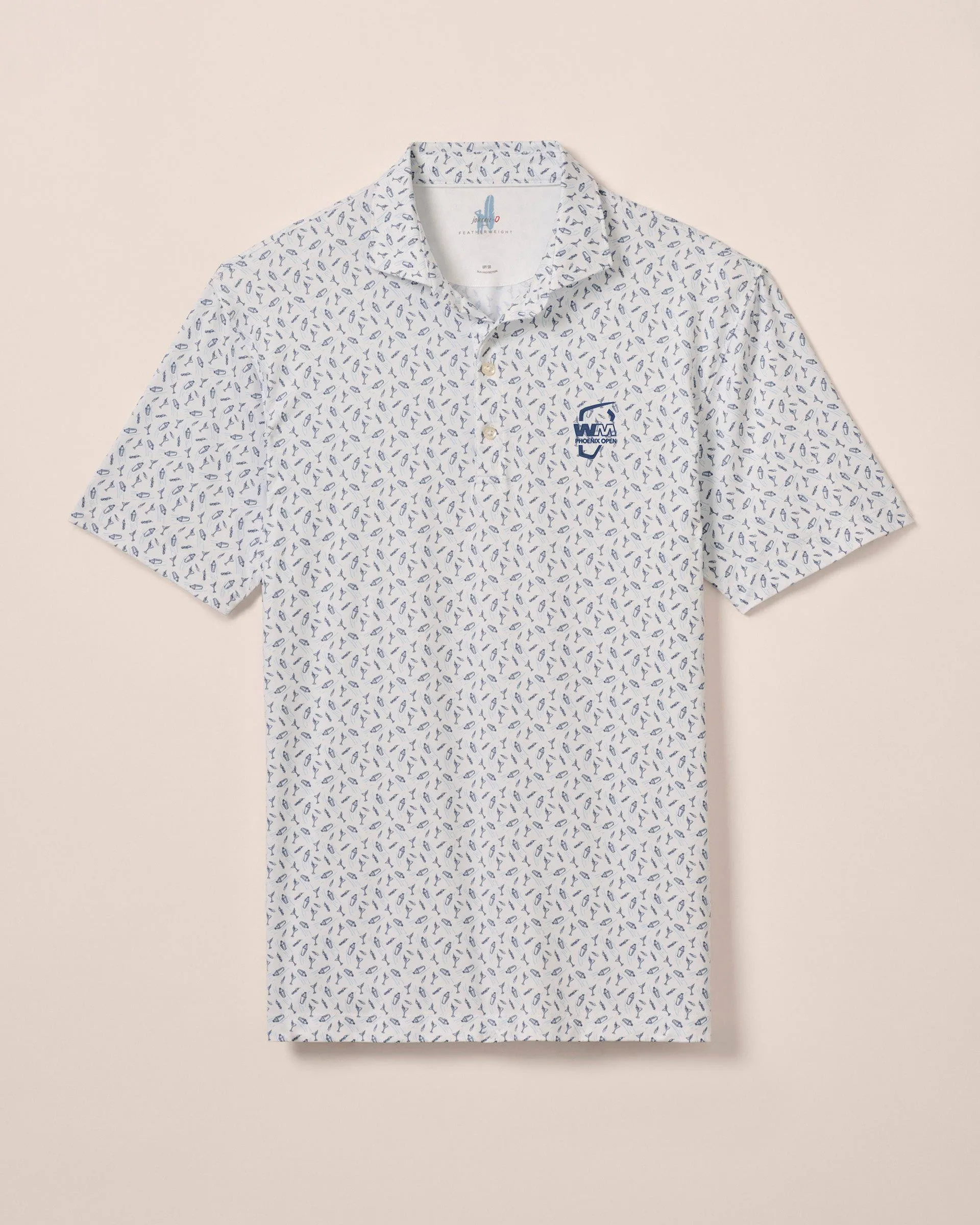 WM Phoenix Open Tini Performance Featherweight Polo sold by Johnnie-O