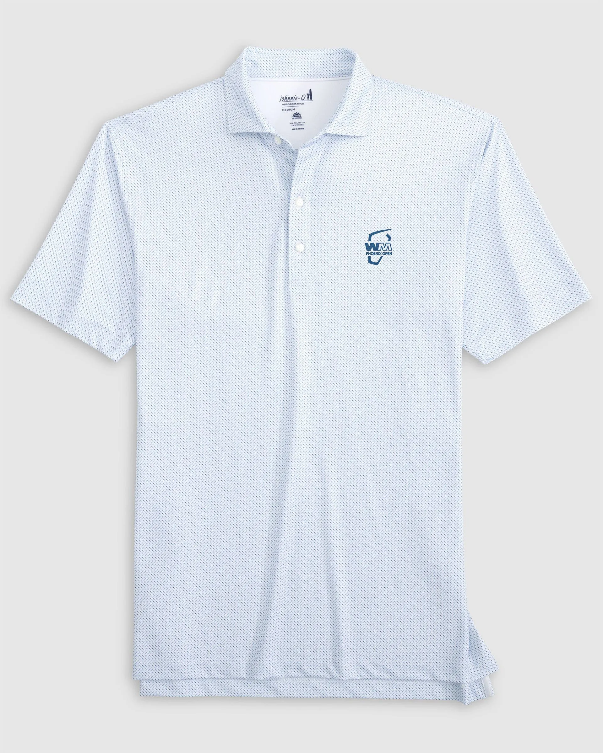 WM Phoenix Open Tee Time Performance Jersey Polo sold by Johnnie-O