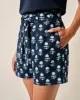 Katherine Belted Linen Blend Shorts sold by Johnnie-O