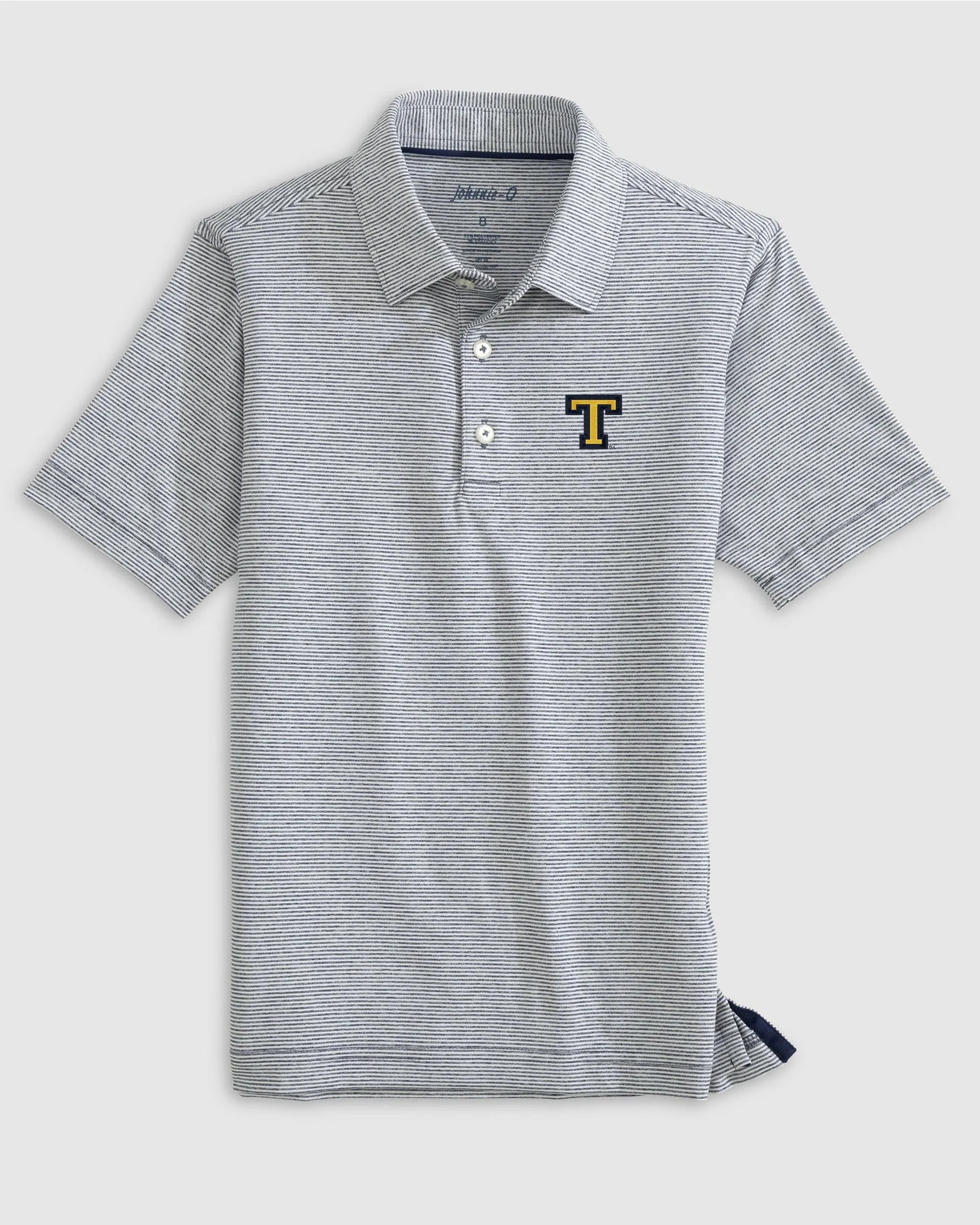 Trinity Lyndonn Jr. Striped Jersey Performance Polo sold by Johnnie-O product image thumbnail 5