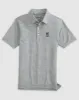 Wofford Lyndonn Jr. Striped Jersey Performance Polo sold by Johnnie-O