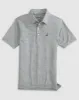 Samford Lyndonn Jr. Striped Jersey Performance Polo sold by Johnnie-O