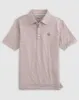 College of Charleston Lyndonn Jr. Striped Jersey Performance Polo sold by Johnnie-O