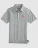 Houston Lyndonn Jr. Striped Jersey Performance Polo sold by Johnnie-O