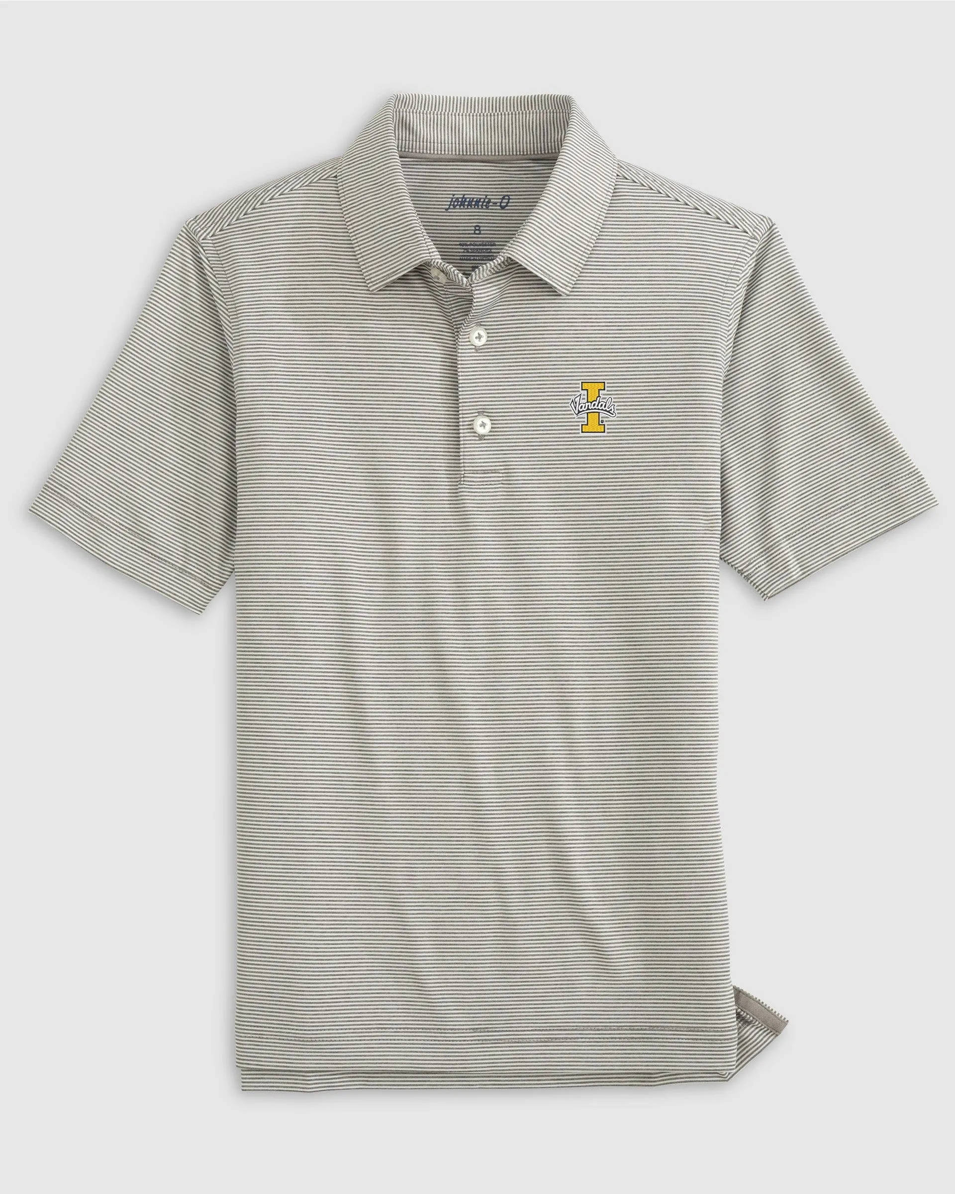 Idaho Lyndonn Jr. Striped Jersey Performance Polo sold by Johnnie-O product image thumbnail 4