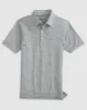James Madison Lyndonn Jr. Striped Jersey Performance Polo sold by Johnnie-O