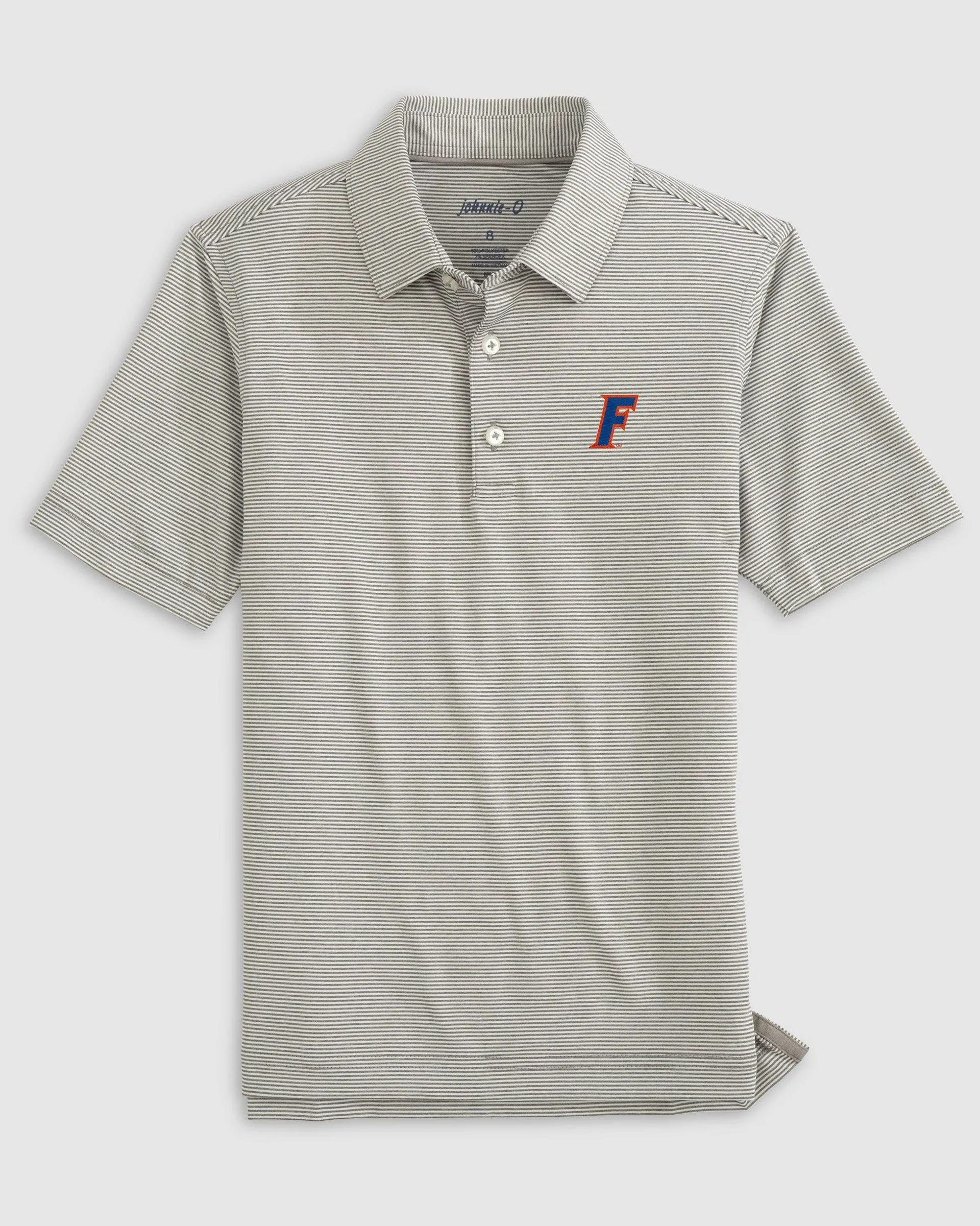 Florida Lyndonn Jr. Striped Jersey Performance Polo - F Logo sold by Johnnie-O product image thumbnail 5