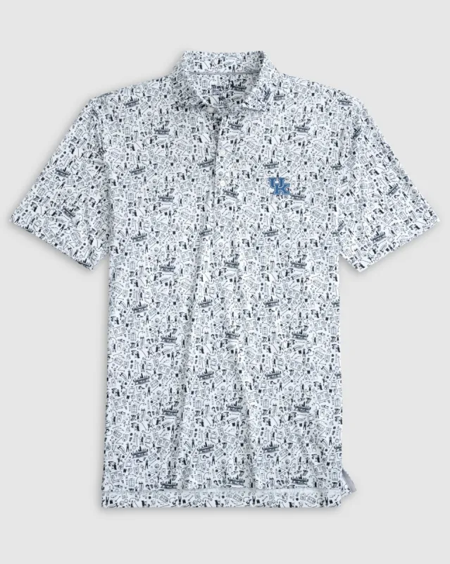 Kentucky Hoop There It Is Performance Jersey Polo sold by Johnnie-O