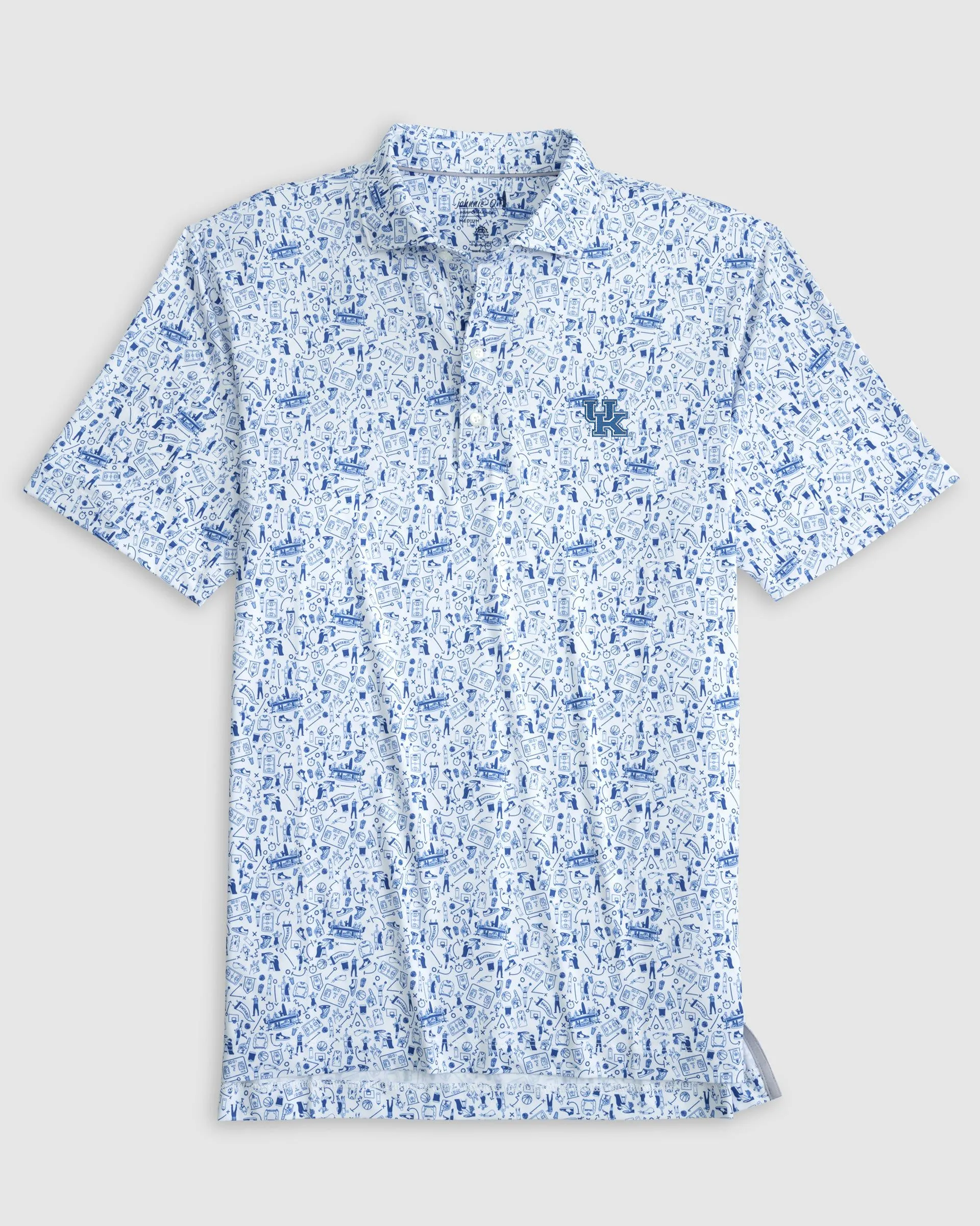 Kentucky Hoop There It Is Performance Jersey Polo sold by Johnnie-O product image thumbnail 2