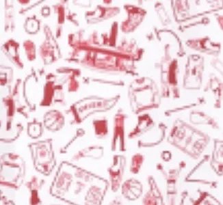 University of Alabama Hoop There It Is Performance Jersey Polo sold by Johnnie-O product image thumbnail 4