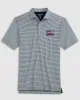 NHL Stadium Series Clipper Striped Performance Jersey Polo sold by Johnnie-O