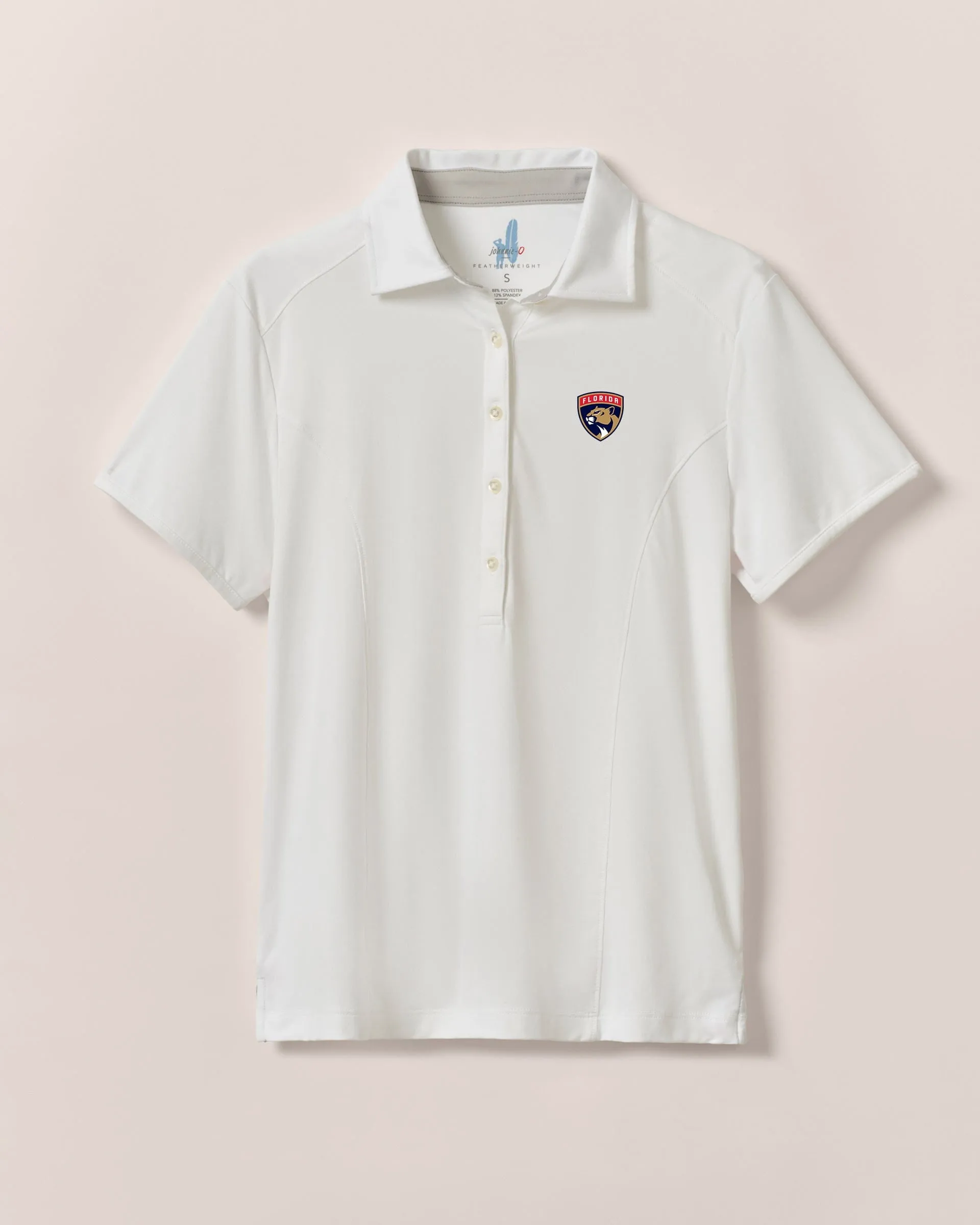 Women's Florida Panthers Angela Performance Polo sold by Johnnie-O product image thumbnail 2