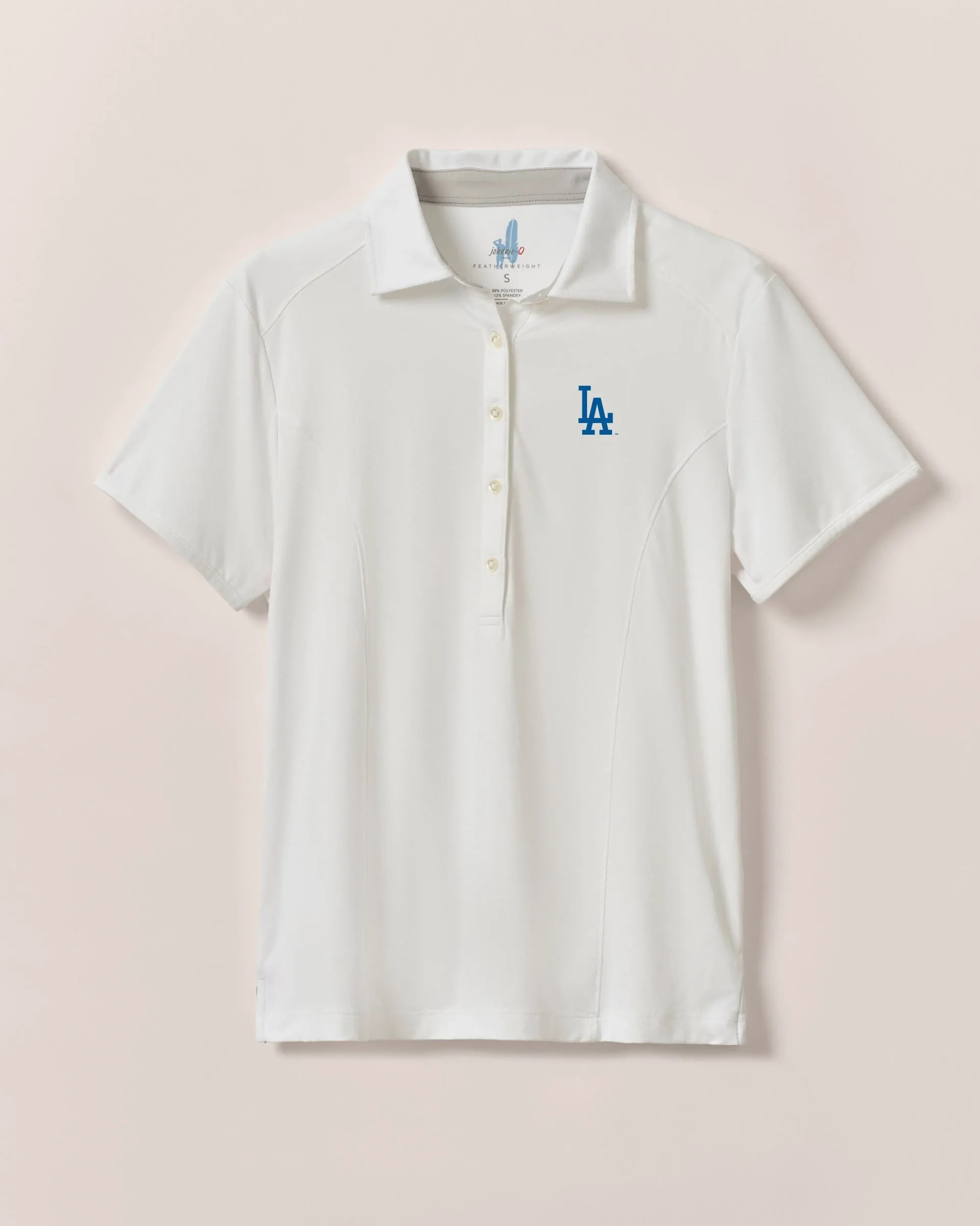 Women's Los Angeles Dodgers Angela Performance Polo sold by Johnnie-O product image thumbnail 3