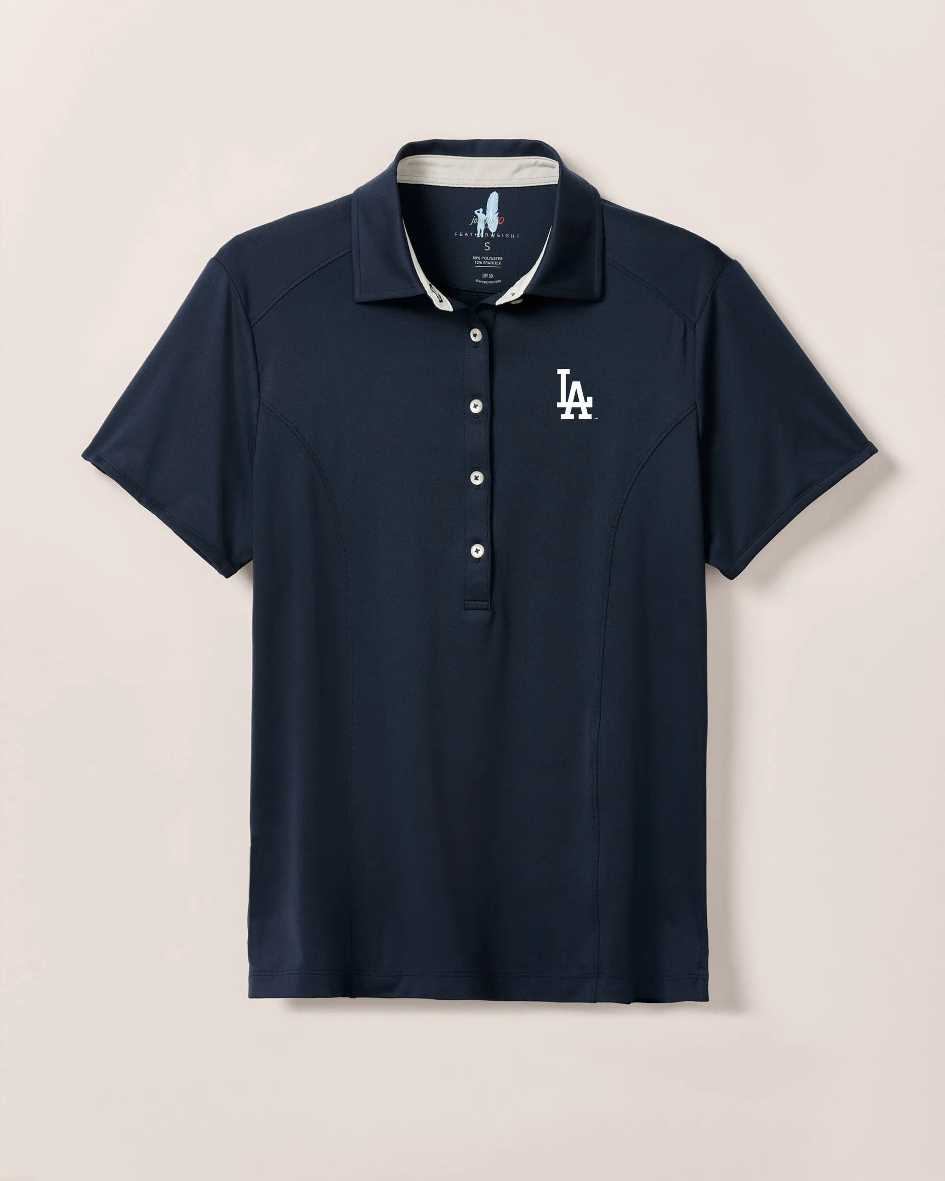 Women's Los Angeles Dodgers Angela Performance Polo sold by Johnnie-O product image thumbnail 2