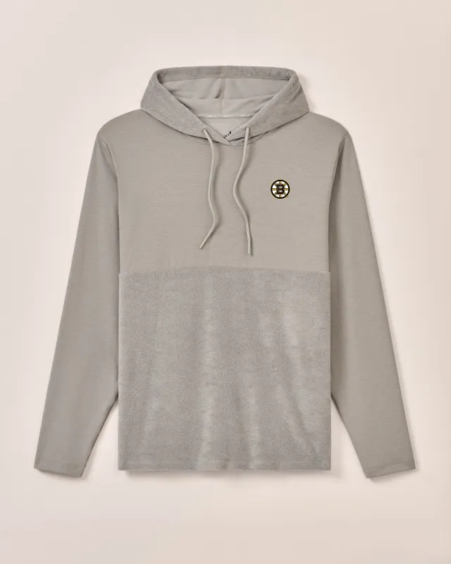 Boston Bruins Haggard Mixed Media Hoodie sold by Johnnie-O