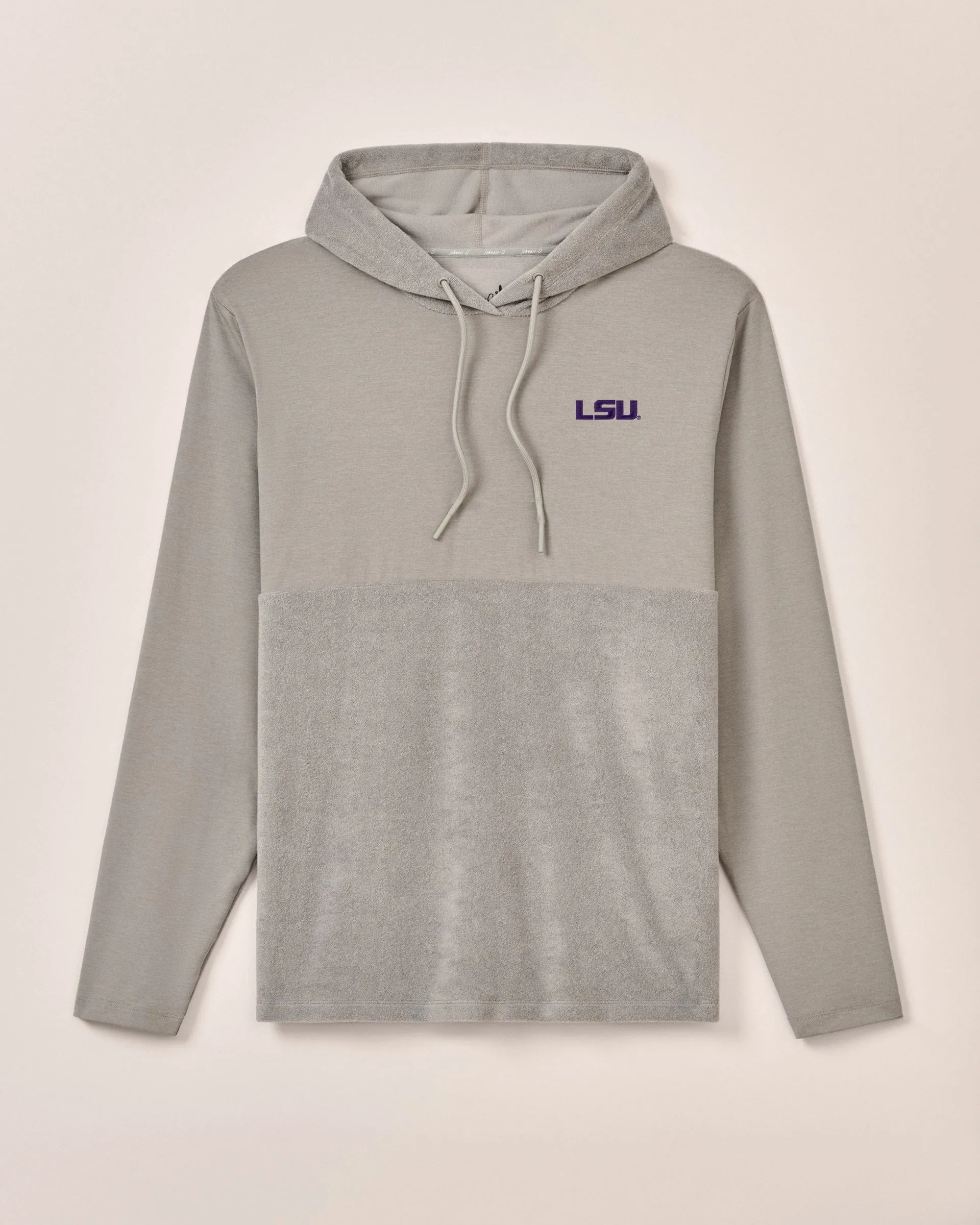 Louisiana State Haggard Mixed Media Hoodie sold by Johnnie-O