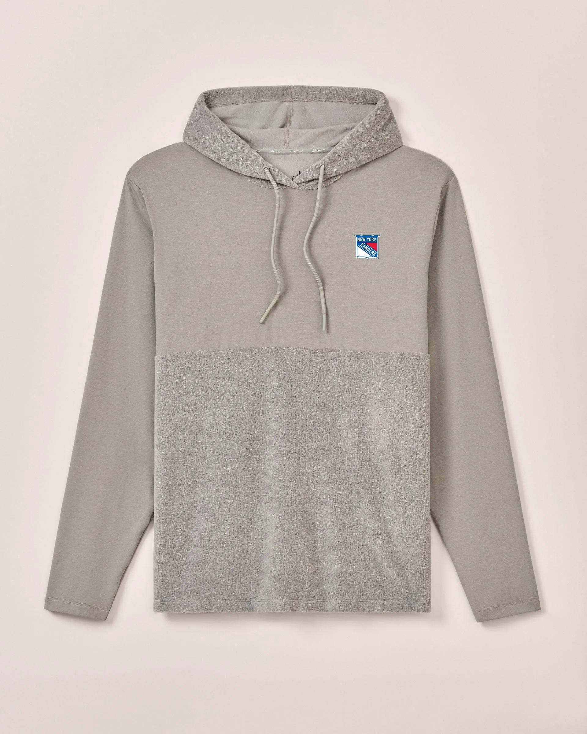 New York Rangers Haggard Mixed Media Hoodie sold by Johnnie-O product image thumbnail 2