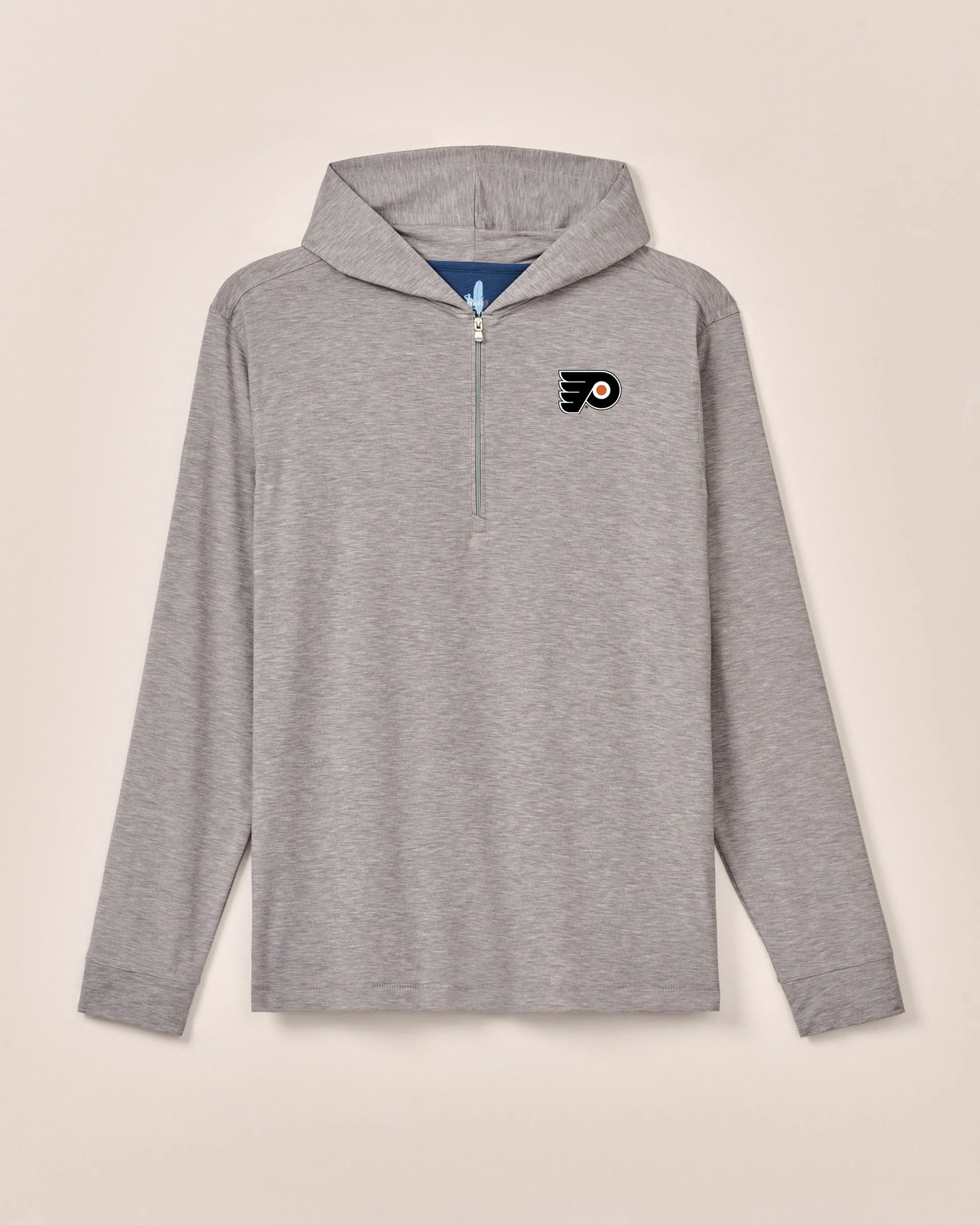 Philadelphia Flyers Welsey Performance 1/4 Zip Hoodie sold by Johnnie-O