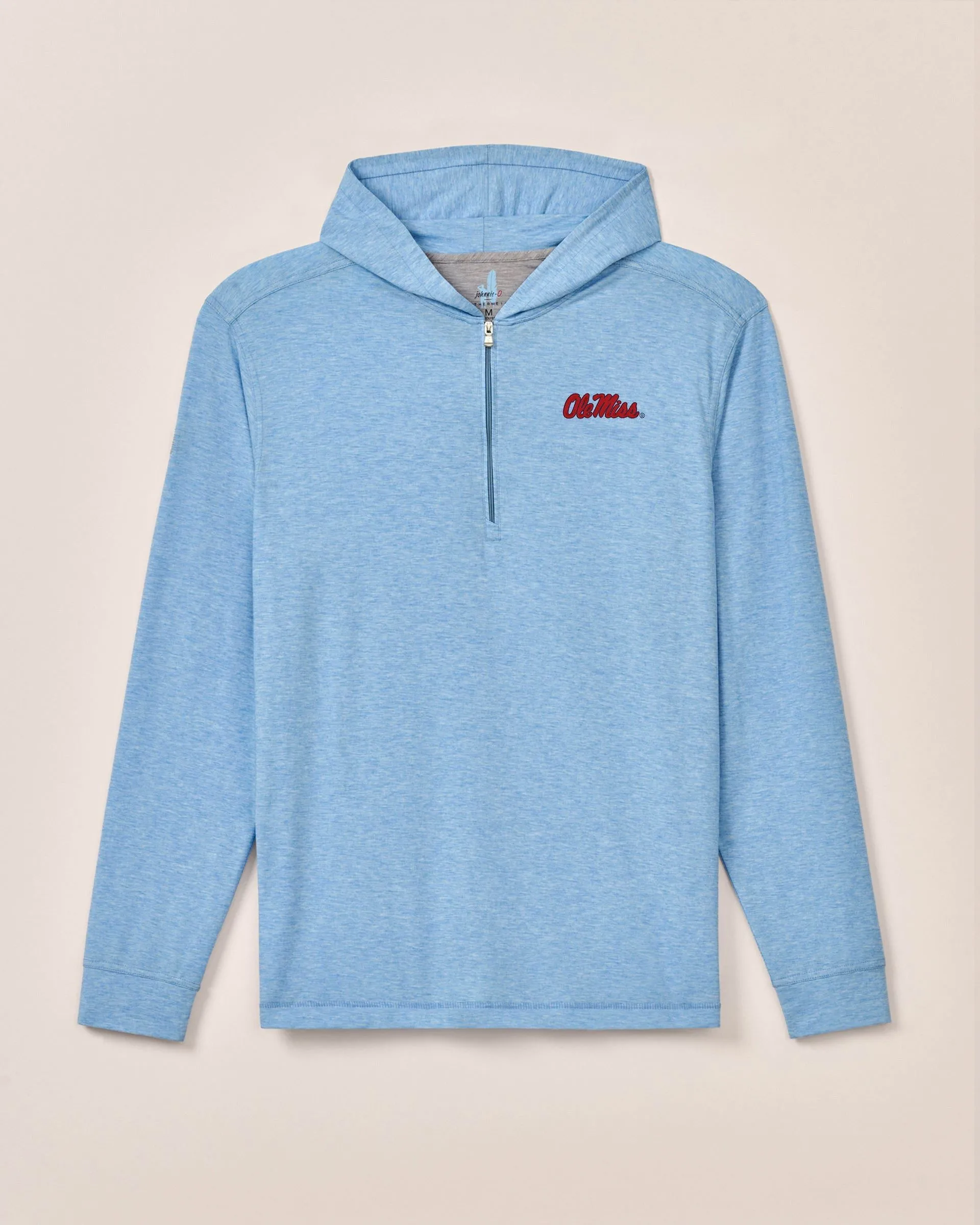 Ole Miss Welsey Performance 1/4 Zip Hoodie sold by Johnnie-O product image thumbnail 2