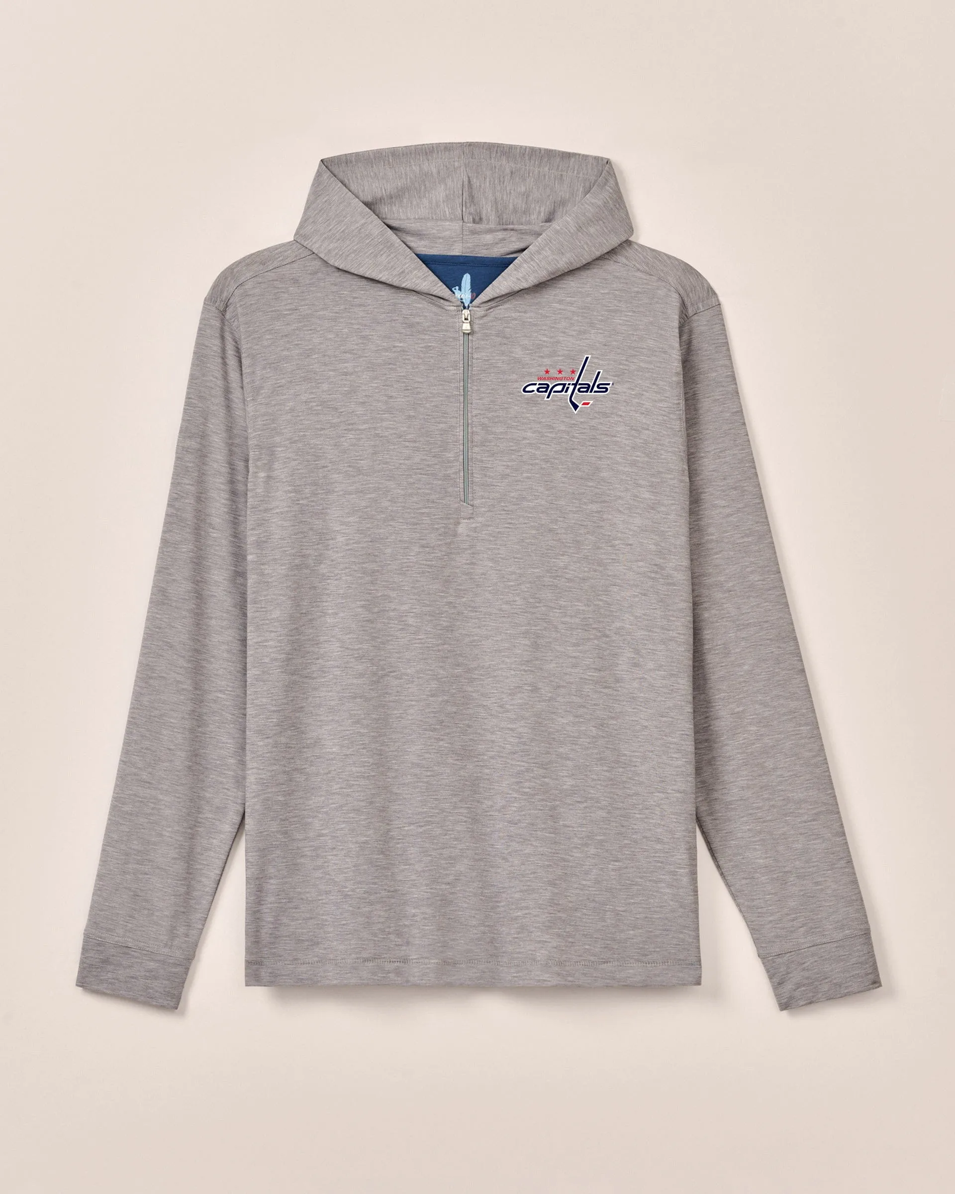 Washington Capitals Welsey Performance 1/4 Zip Hoodie sold by Johnnie-O product image thumbnail 2
