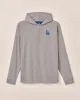 Los Angeles Dodgers Welsey Performance 1/4 Zip Hoodie sold by Johnnie-O