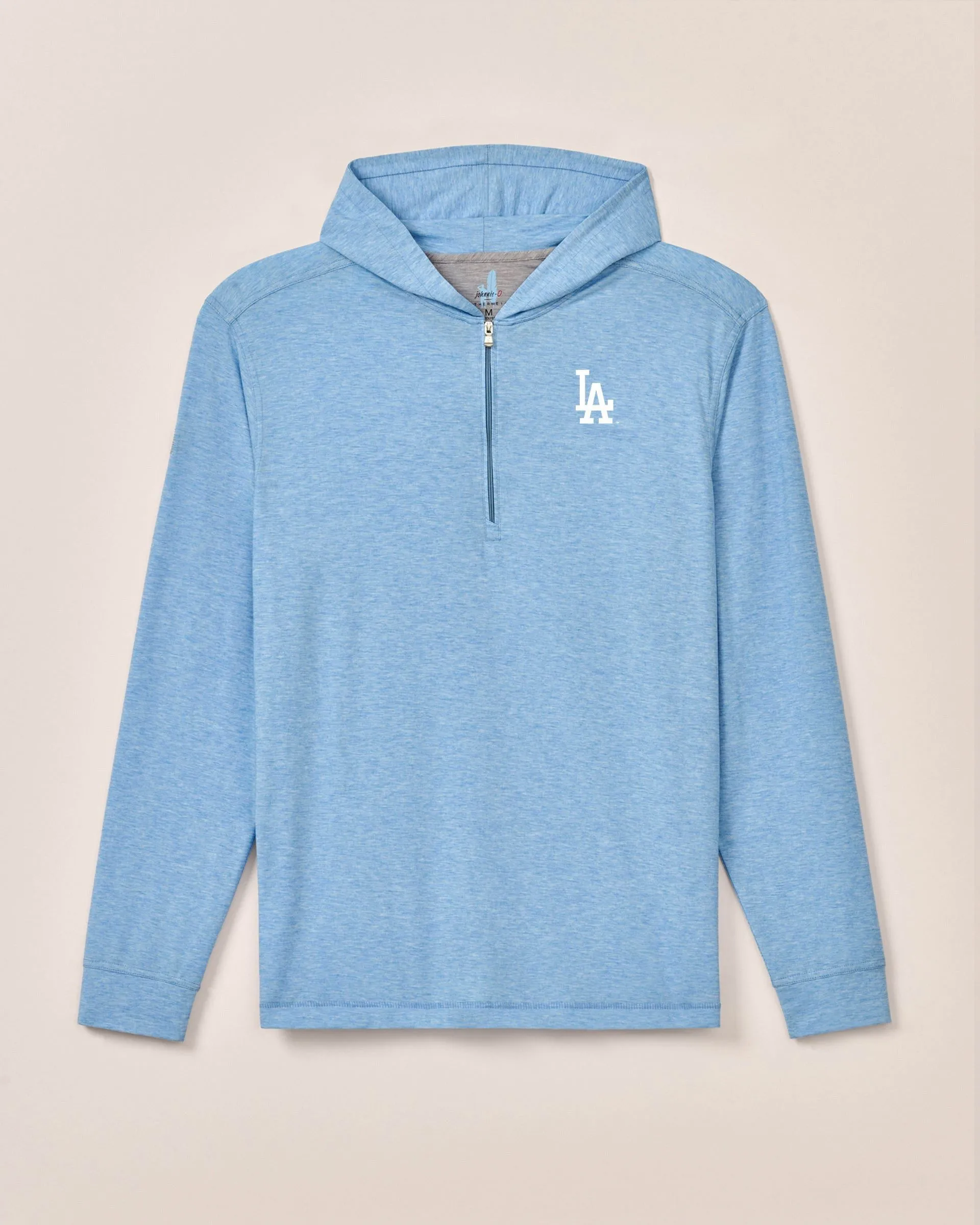 Los Angeles Dodgers Welsey Performance 1/4 Zip Hoodie sold by Johnnie-O product image thumbnail 2