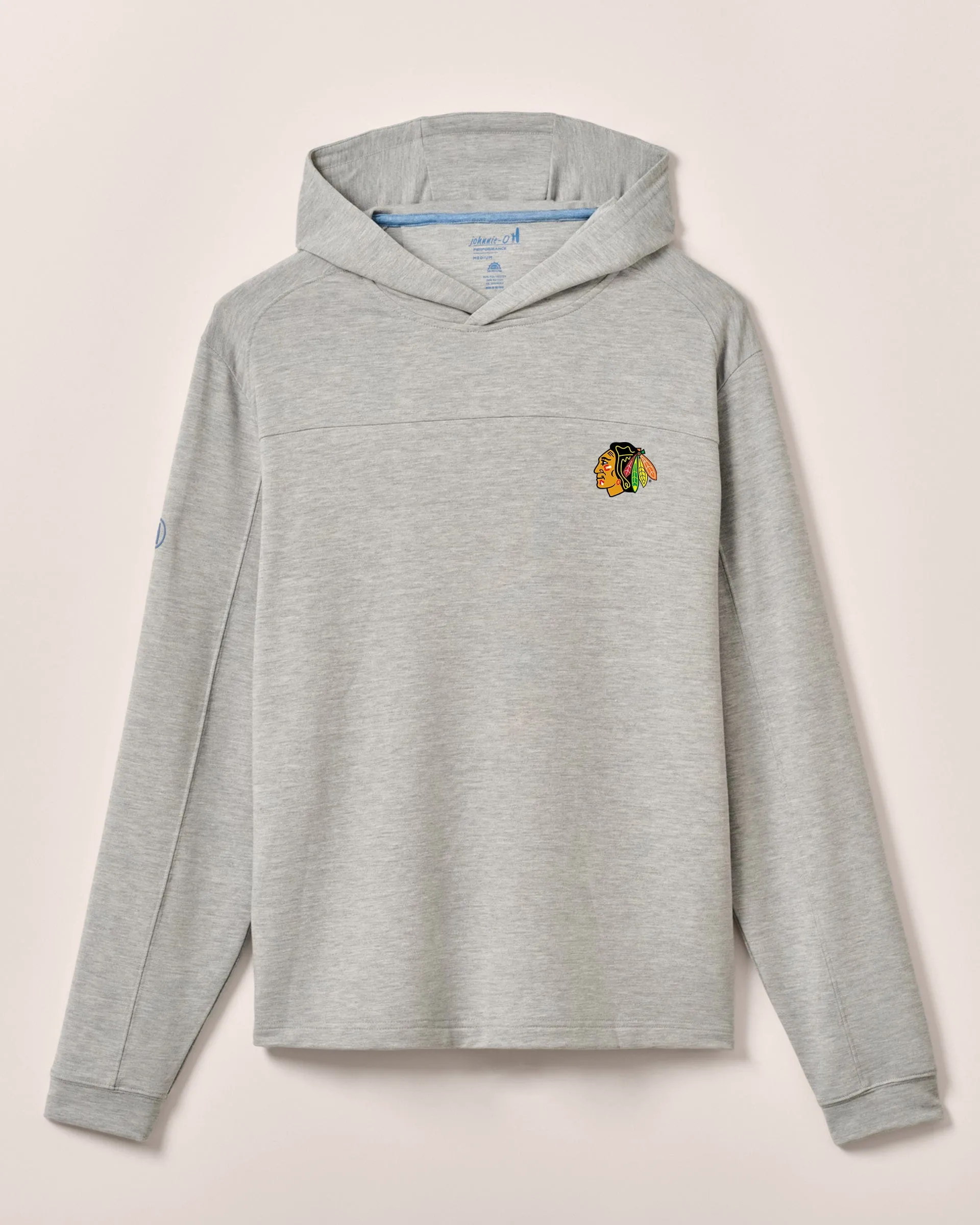 Chicago Blackhawks Remmy Lightweight Performance Hoodie sold by Johnnie-O product image thumbnail 2