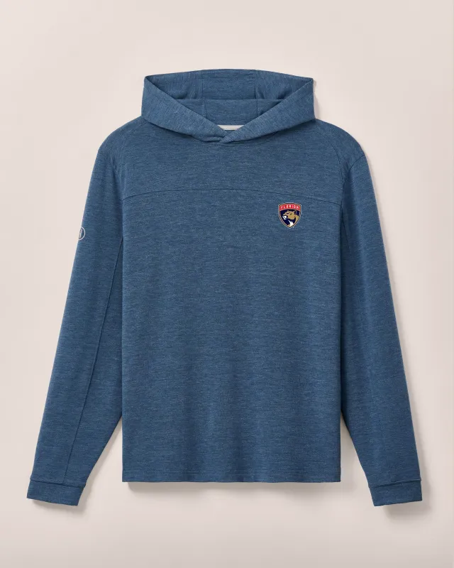 Florida Panthers Remmy Lightweight Performance Hoodie sold by Johnnie-O