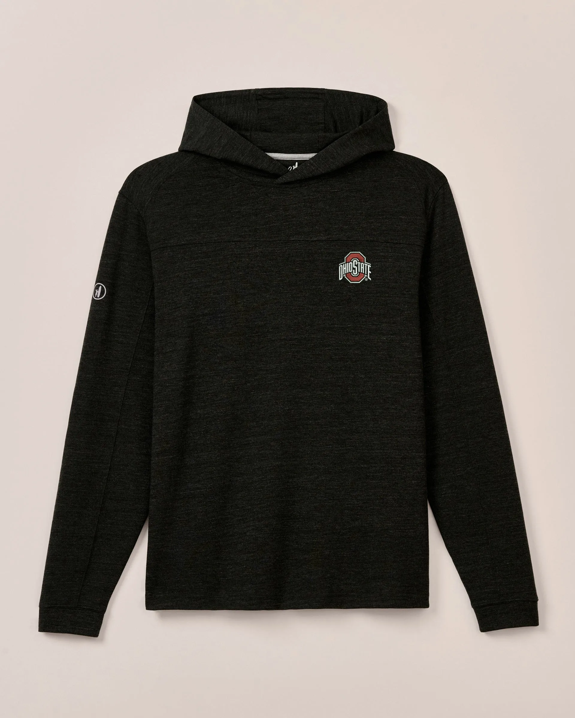 Ohio State Remmy Lightweight Performance Hoodie sold by Johnnie-O