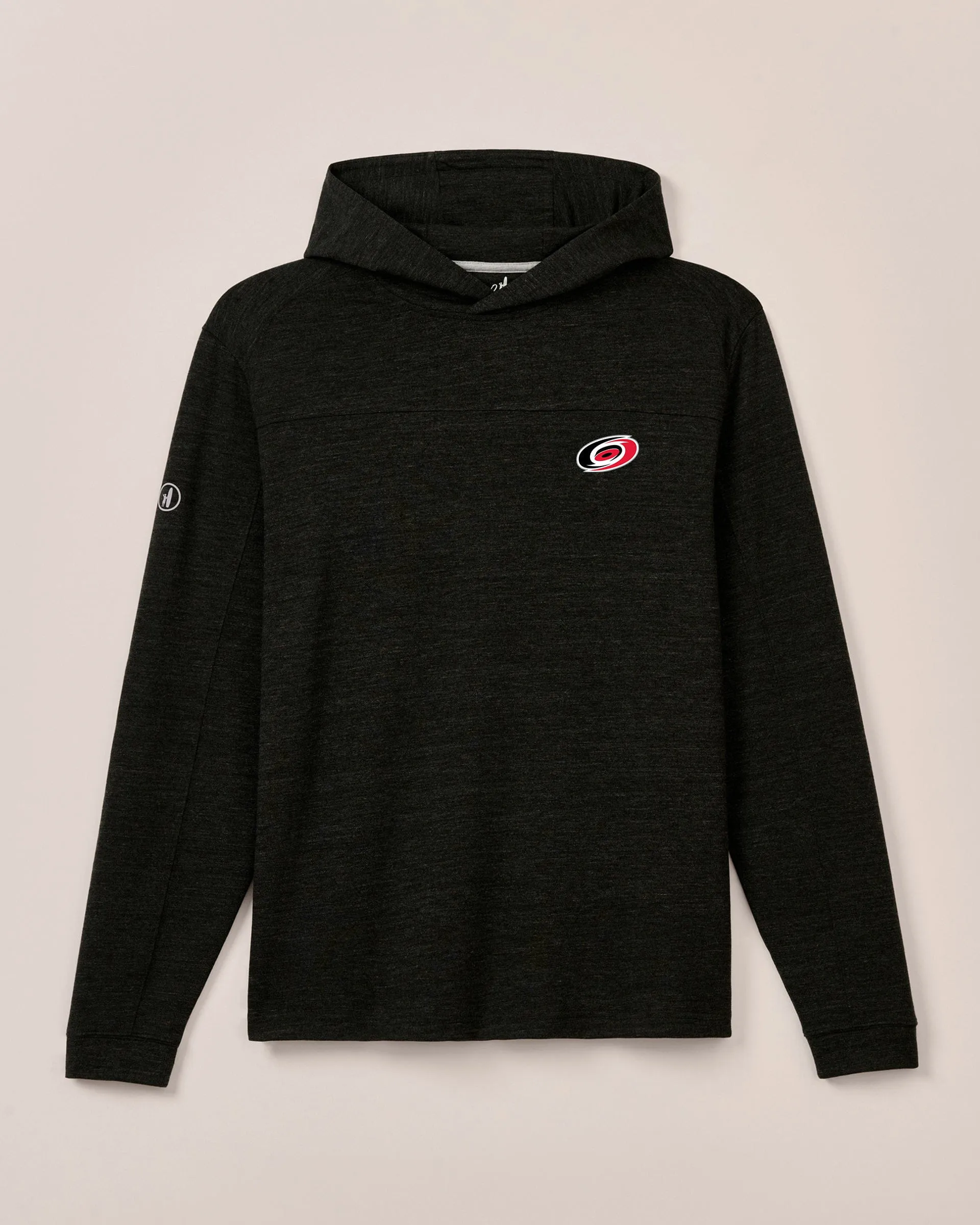 Carolina Hurricanes Remmy Lightweight Performance Hoodie sold by Johnnie-O