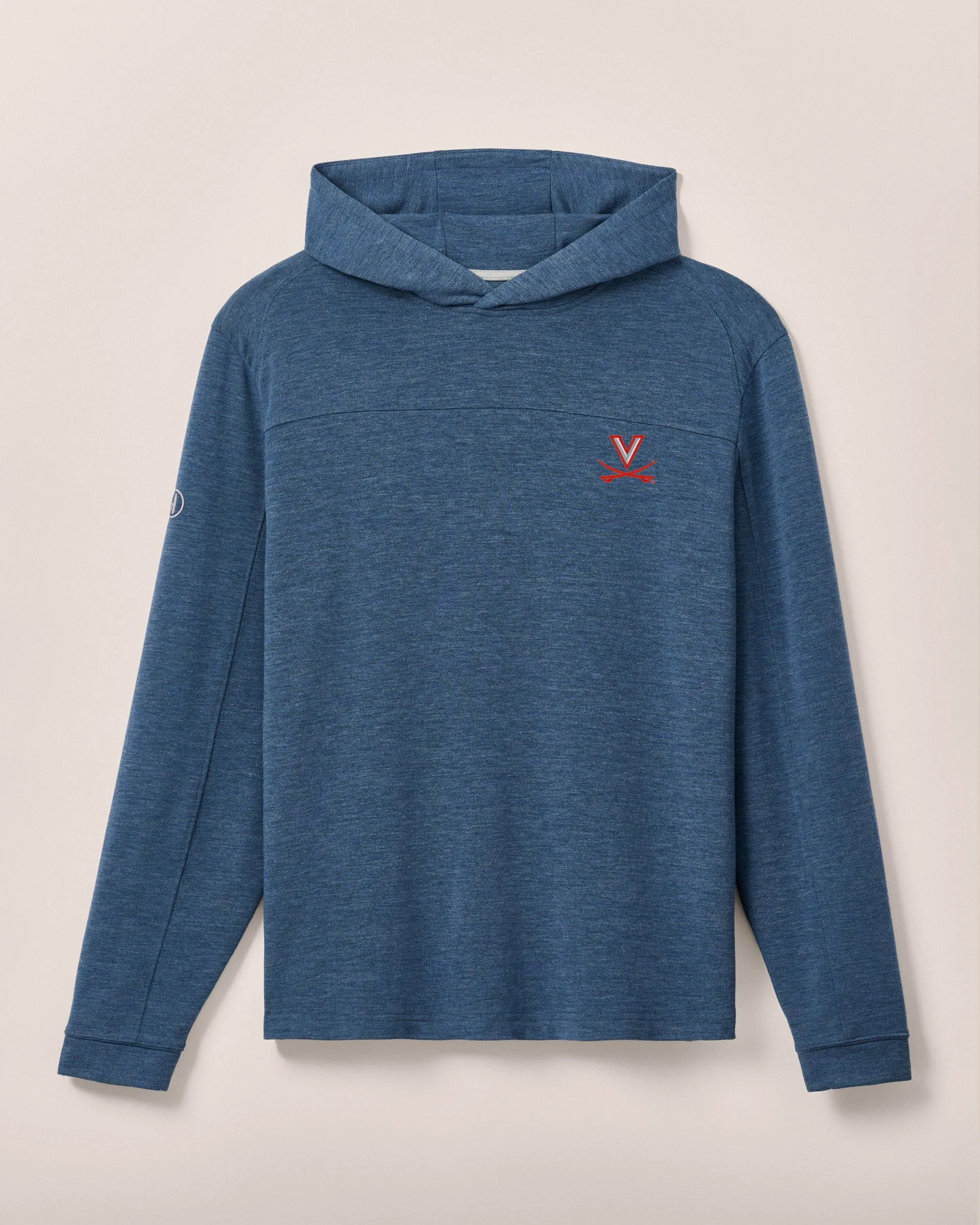 Virginia Remmy Midweight Performance Hoodie sold by Johnnie-O