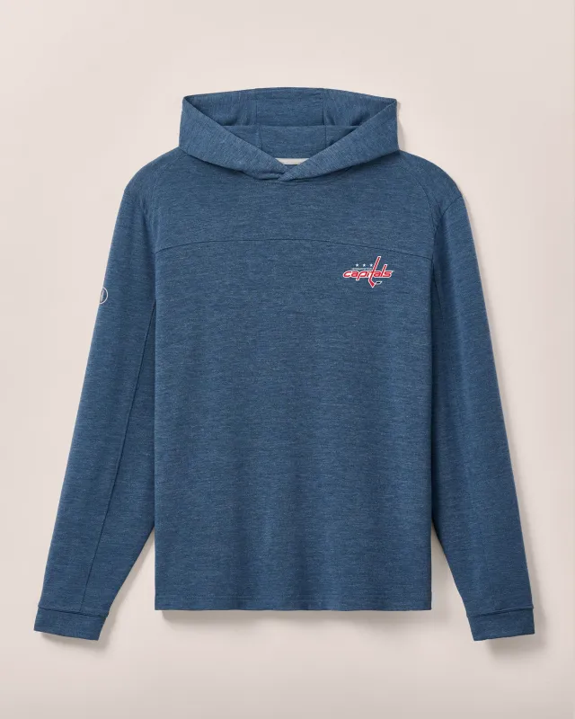 Washington Capitals Remmy Lightweight Performance Hoodie sold by Johnnie-O