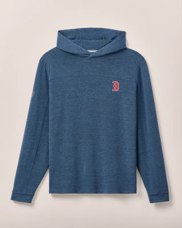 Boston Red Sox Remmy Lightweight Performance Hoodie sold by Johnnie-O