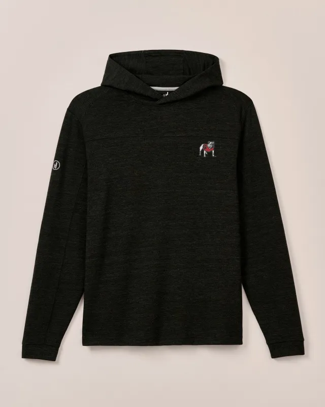 Georgia Remmy Lightweight Performance Hoodie sold by Johnnie-O