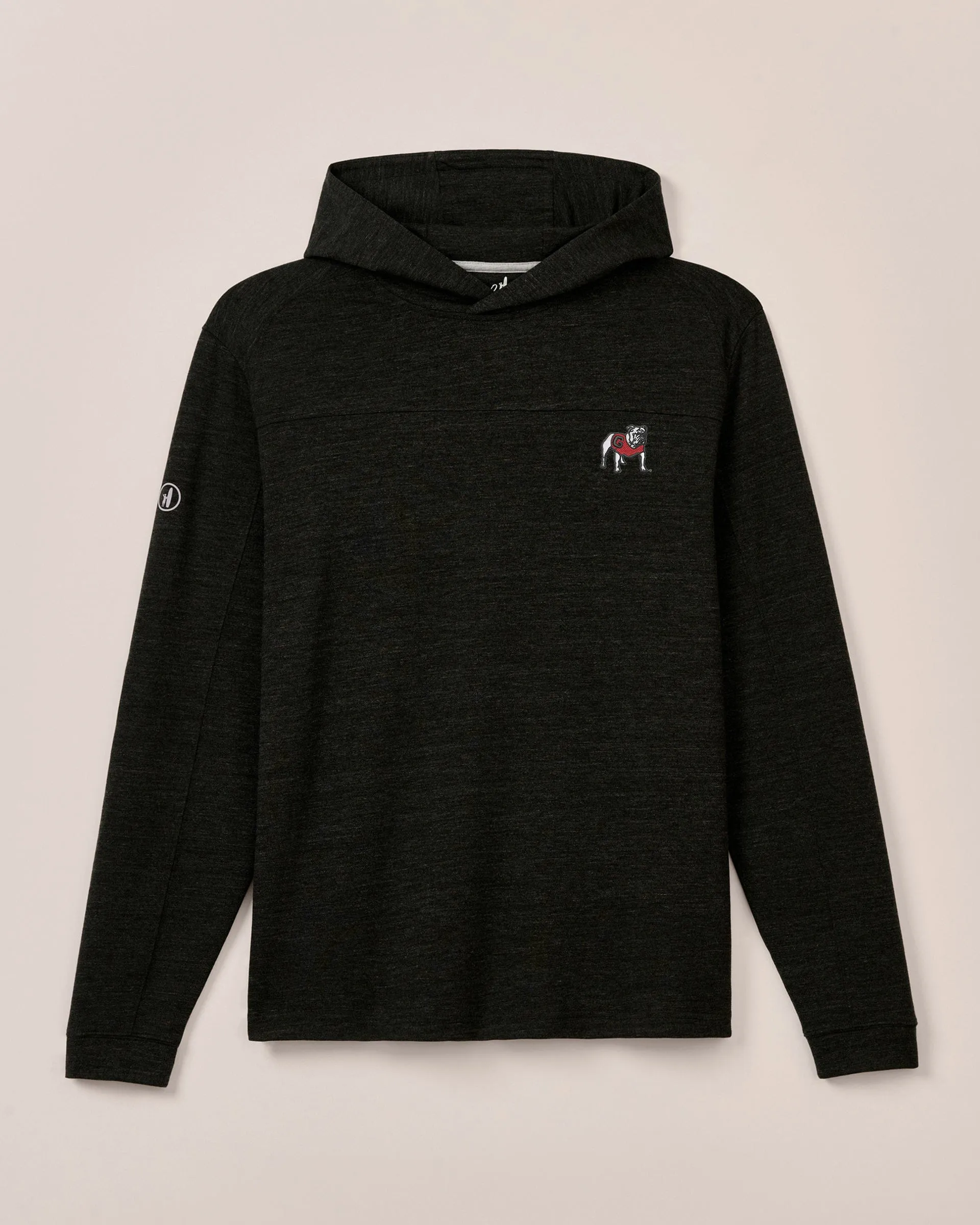 Georgia Remmy Midweight Performance Hoodie sold by Johnnie-O