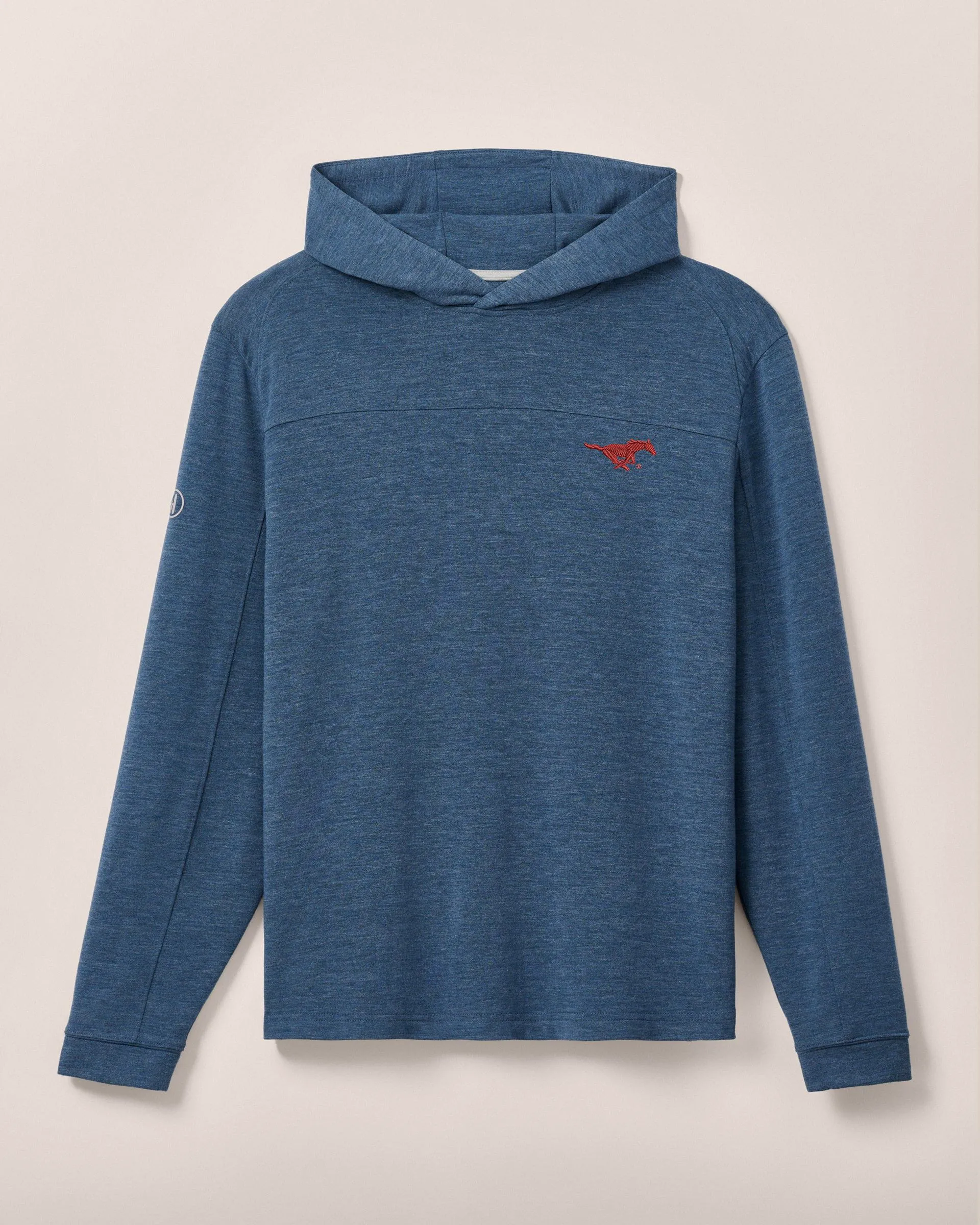 Southern Methodist Remmy Lightweight Performance Hoodie sold by Johnnie-O product image thumbnail 2