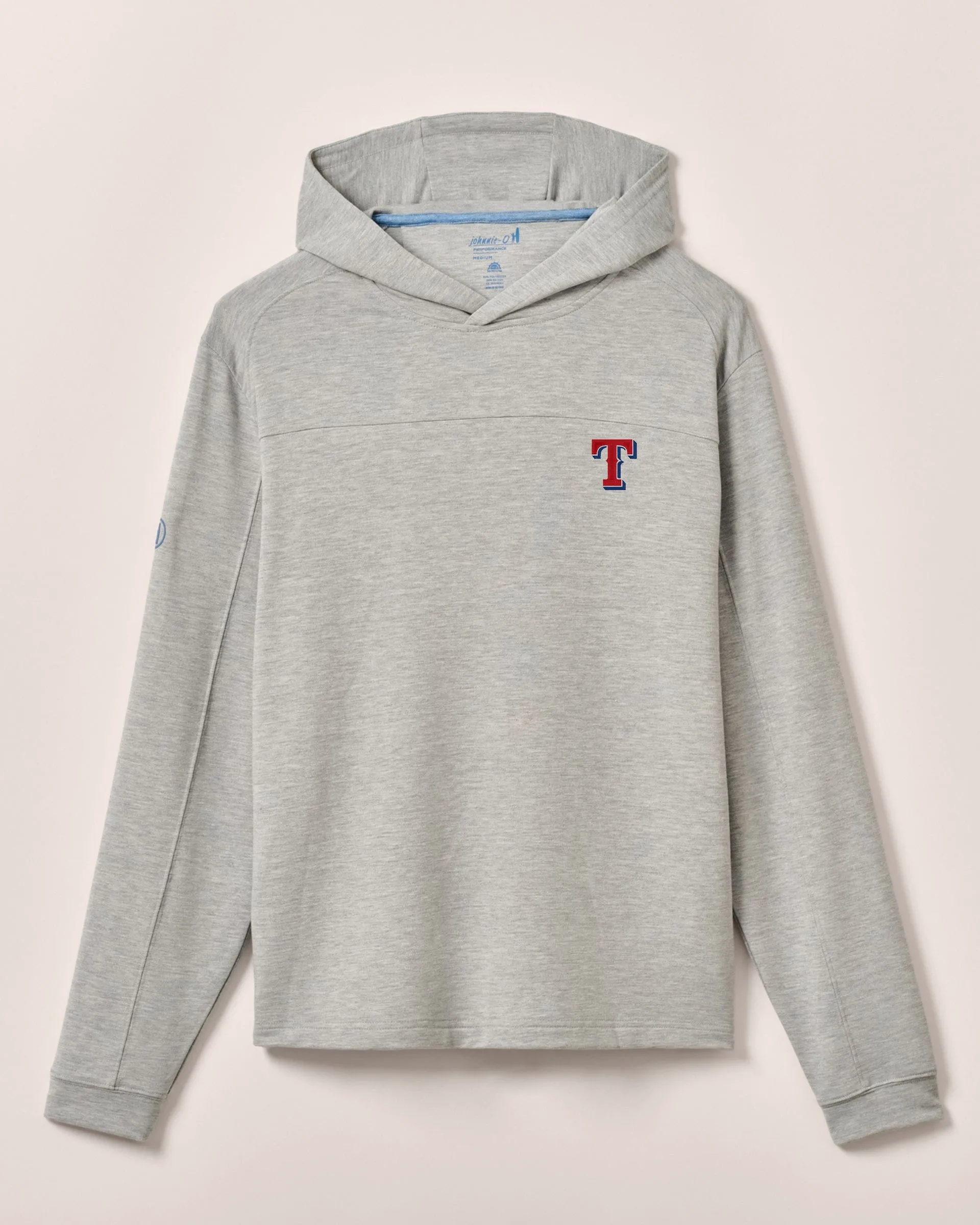 Texas Rangers Remmy Lightweight Performance Hoodie sold by Johnnie-O product image thumbnail 3